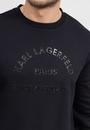 Karl Lagerfeld Erkek Bisiklet Yaka Sweatshirt
