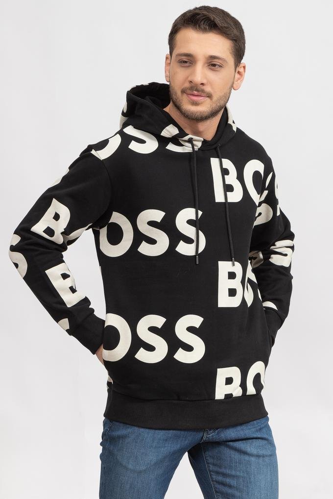  Boss Wecool Erkek Kapüşonlu Sweatshirt
