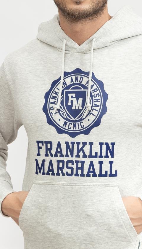  Franklin&Marshall Erkek Kapüşonlu Sweatshirt
