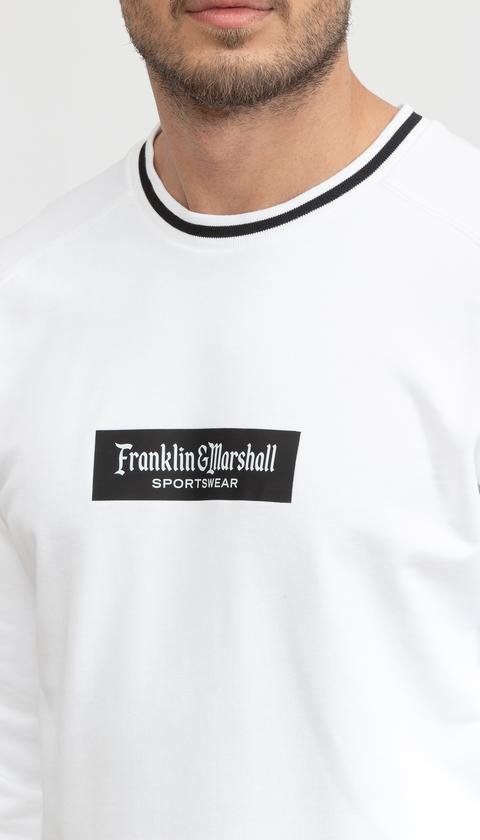  Franklin&Marshall Erkek Bisiklet Yaka Sweatshirt