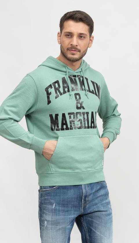  Franklin&Marshall Erkek Kapüşonlu Sweatshirt