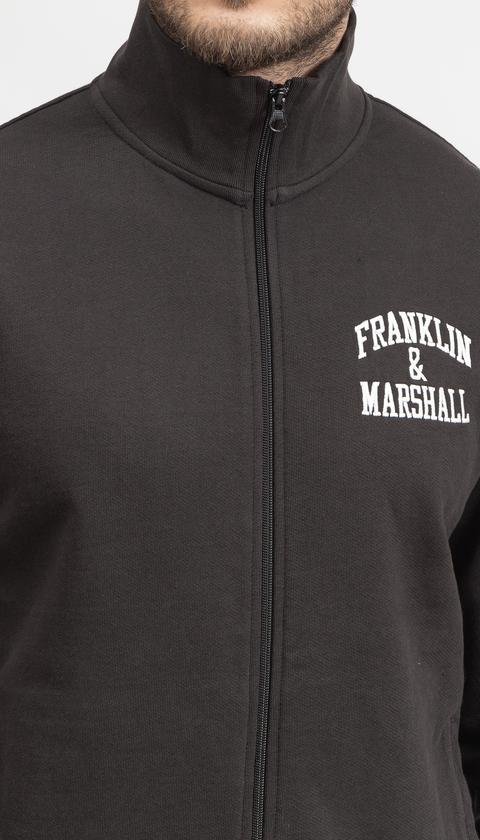  Franklin&Marshall Erkek Fermuarlı Sweatshirt