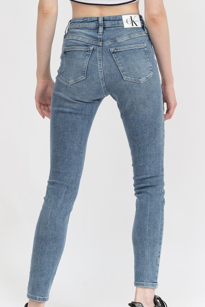  Calvin Klein High Rise Straight Kadın Jean Pantolon