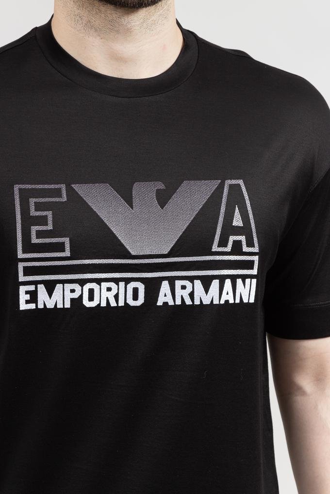  Emporio Armani Erkek Bisiklet Yaka T-Shirt