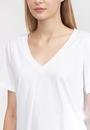  Calvin Klein Smooth Cotton Kadın V Yaka T-Shirt