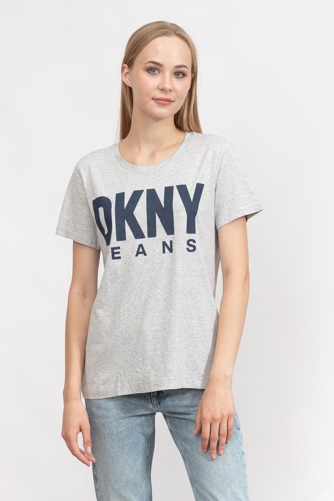  DKNY Vintage Kadın Bisiklet Yaka T-Shirt