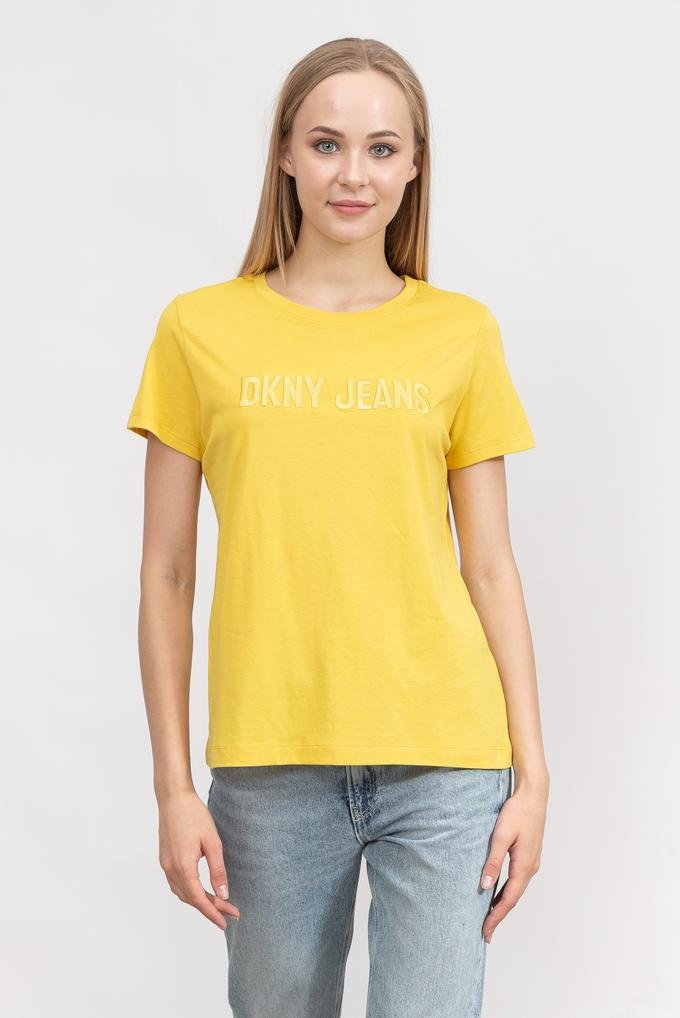  DKNY Dtm Kadın Bisiklet Yaka T-Shirt