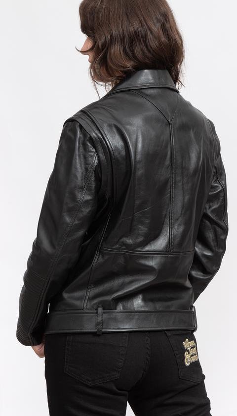  Karl Lagerfeld Leather Kadın Mont