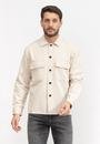  Calvin Klein Cotton Linen Tencel Over Erkek Gömlek