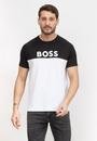  Boss Jacquard Erkek Tekli T-Shirt