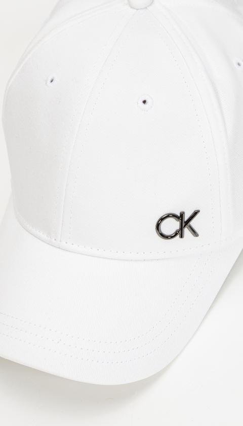  Calvin Klein Bombed Metal Bb Cap Erkek Baseball Şapka