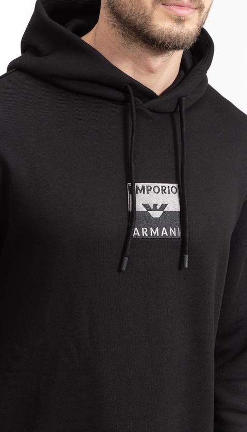  Emporio Armani Erkek Kapüşonlu Sweatshirt