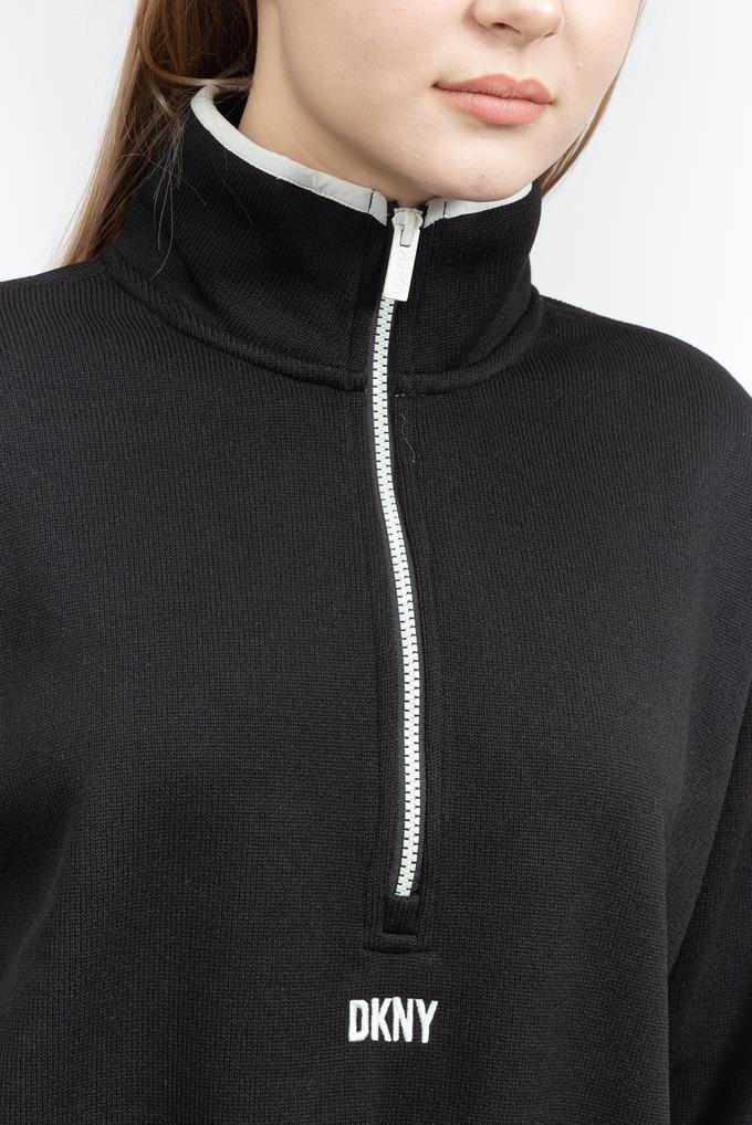  DKNY Sweater Fleece Half Kadın Triko