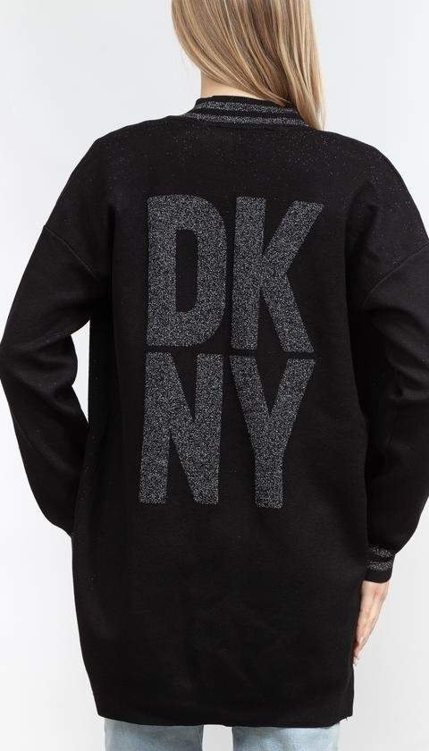  DKNY Back Logo Kadın Hırka