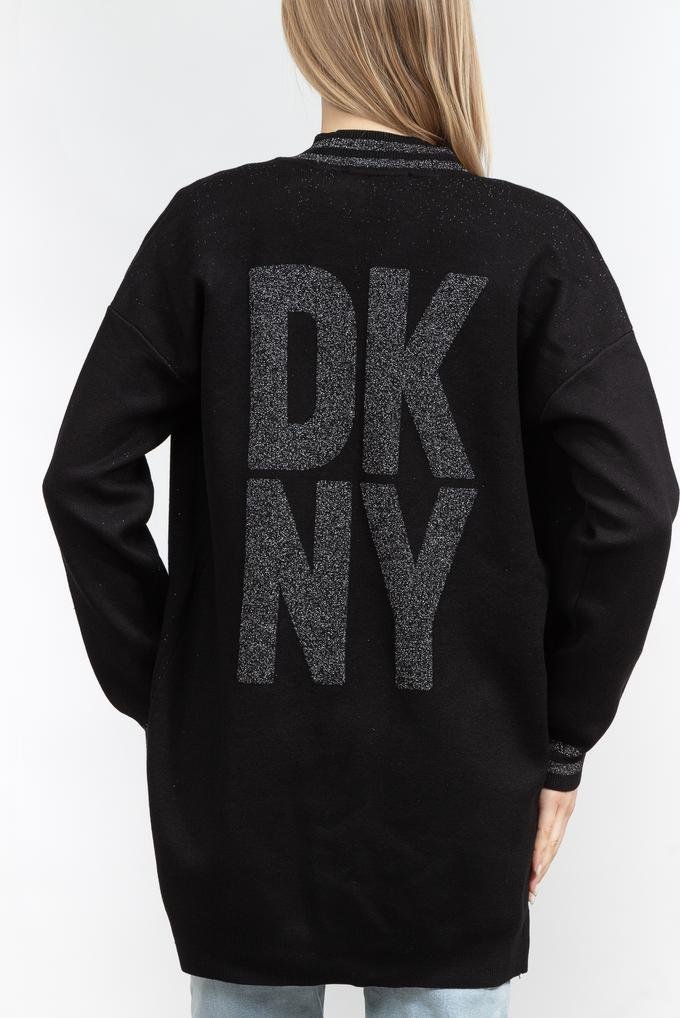  DKNY Back Logo Kadın Hırka