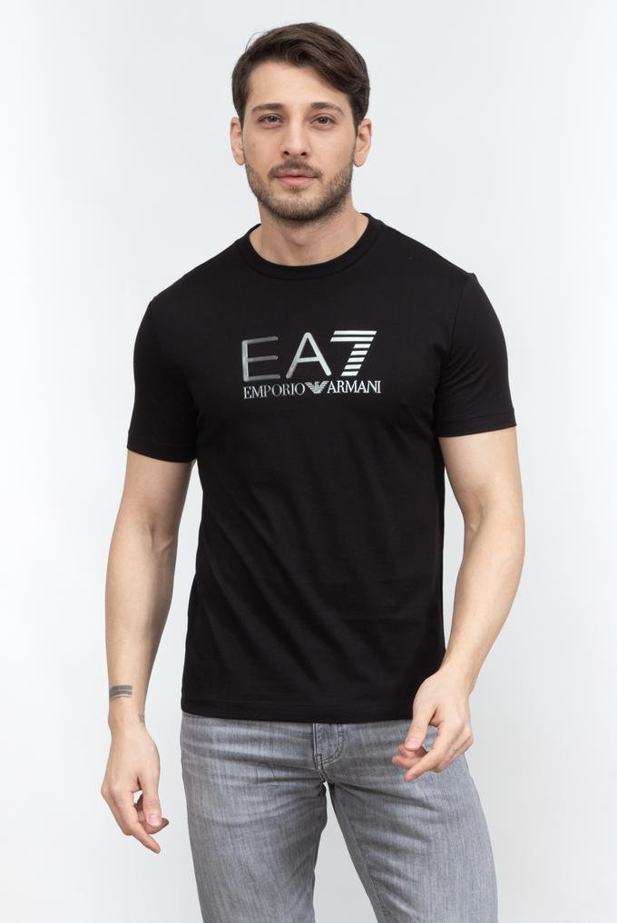  EA7 Erkek Bisiklet Yaka T-Shirt