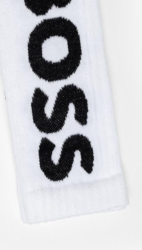  Boss Qs Rib Logo Erkek Tekli Çorap