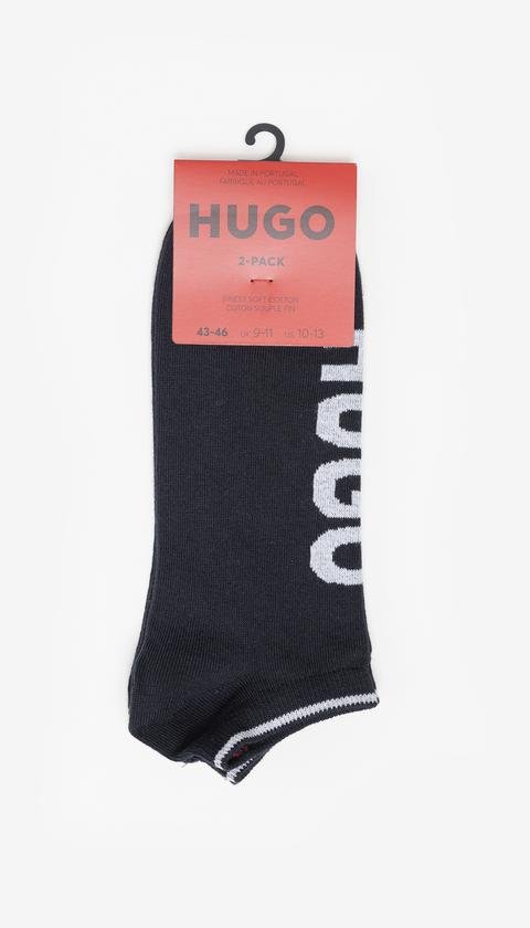  Hugo Logo Erkek 2li Çorap
