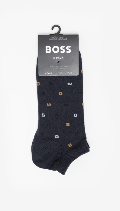  Boss Letters Erkek 2li Çorap