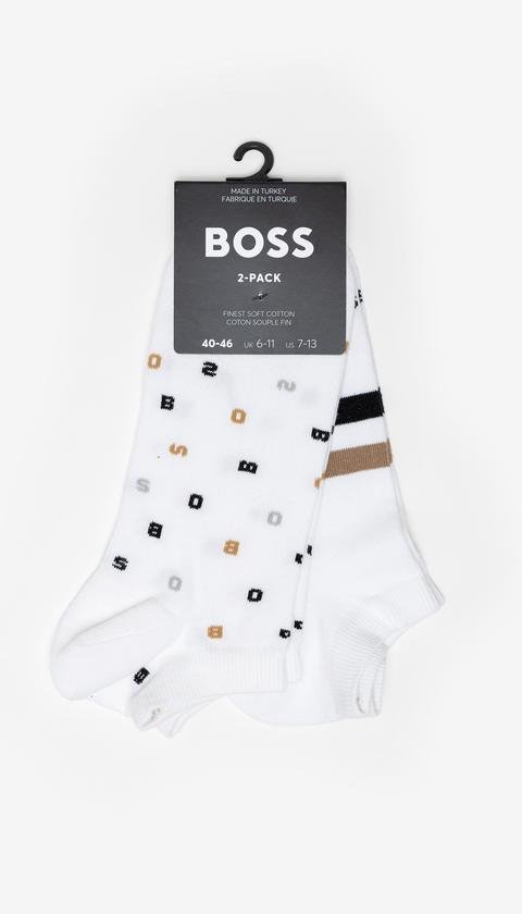  Boss Letters Erkek 2li Çorap
