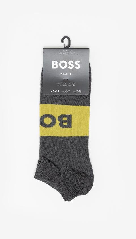  Boss Logo Erkek 2li Çorap