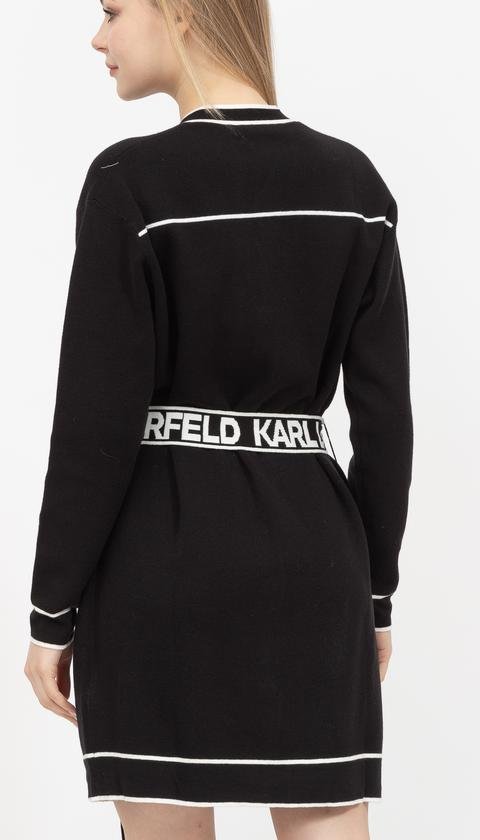 Karl Lagerfeld Belted Kadın Hırka