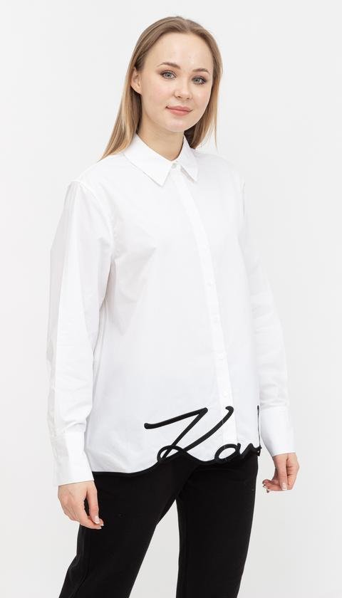  Karl Lagerfeld Hem Signature  Kadın Gömlek