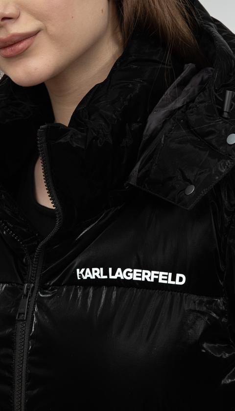  Karl Lagerfeld Quilted  Kadın Mont