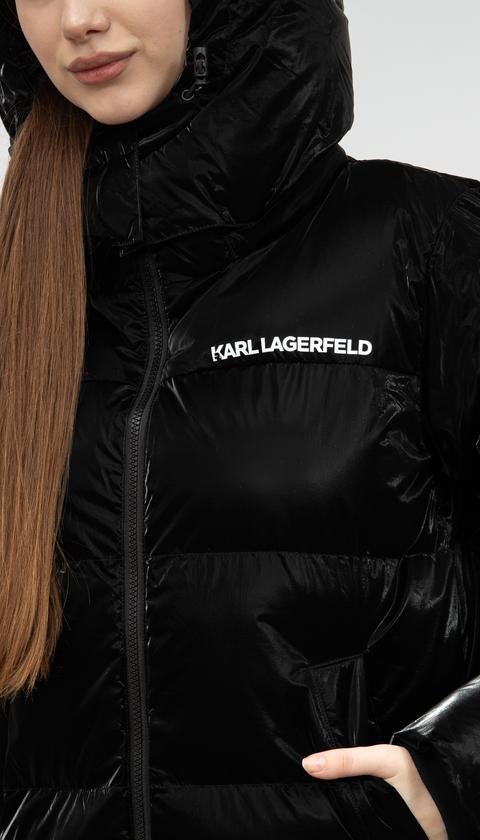  Karl Lagerfeld Quilted  Kadın Mont
