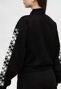  Karl Lagerfeld Double Jersey Kadın Fermuarlı Sweatshirt