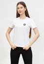  Karl Lagerfeld Wax Seal Logo  Kadın Bisiklet Yaka T-Shirt