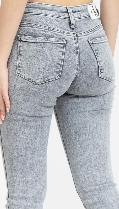  Calvin Klein Mid Rise Skinny Kadın Jean Pantolon
