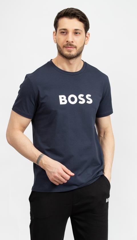  Boss T Shirt Erkek Bisiklet Yaka T-Shirt