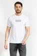 Calvin Klein Raised Rubber Logo Erkek Bisiklet Yaka T-Shirt