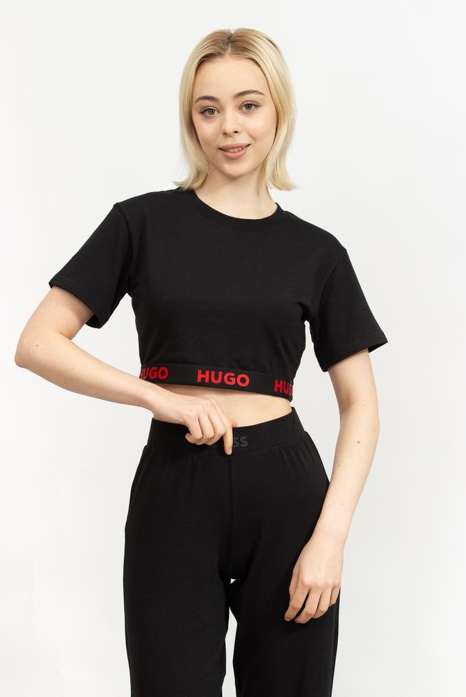  Hugo Kadın Bisiklet Yaka T-Shirt